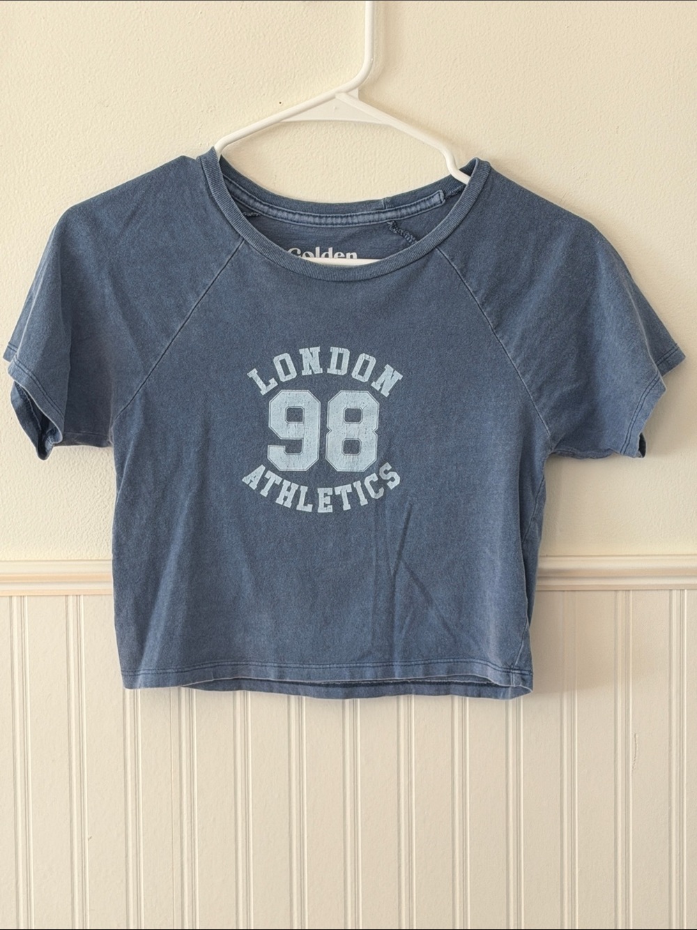 London Athletics 98 Blue Crop Tee